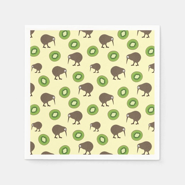 Servilleta De Papel Kiwi (Anverso)