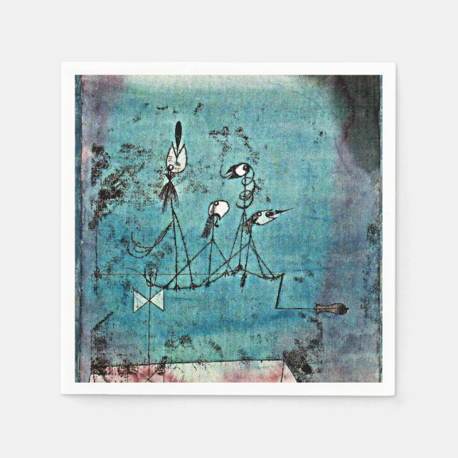 Servilleta De Papel Klee - Máquina de Twitter (Anverso)