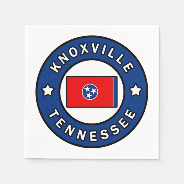 Servilleta De Papel Knoxville Tennessee (Anverso)