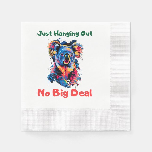 Servilleta De Papel Koala (Anverso)