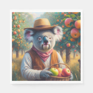Servilleta De Papel Koala Apple Orchard