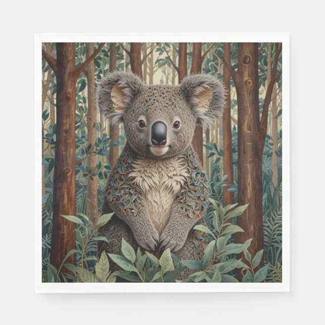 Servilleta De Papel Koala Bear (Anverso)