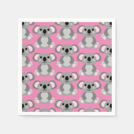 Servilleta De Papel Koala Bear Cute Kid Birday Party