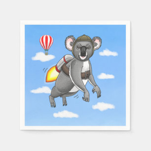 Servilleta De Papel Koala Cohete
