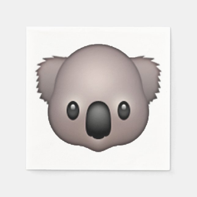Servilleta De Papel Koala - Emoji (Anverso)