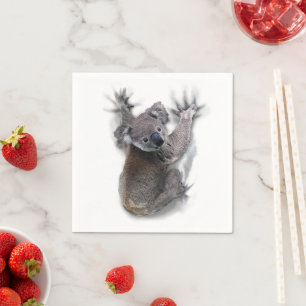 Servilleta De Papel Koala Hang En Un Animal De Australia