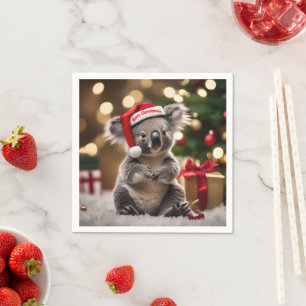 Servilleta De Papel "Koala Kris Kringle: Navidades en Australia"
