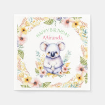 Koala Tuvo Feliz Cumpleaños A Chicas Temáticos