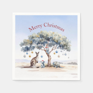 Servilleta De Papel Koalas de canguro Ornitorrinco Navidad Gumtree Esf