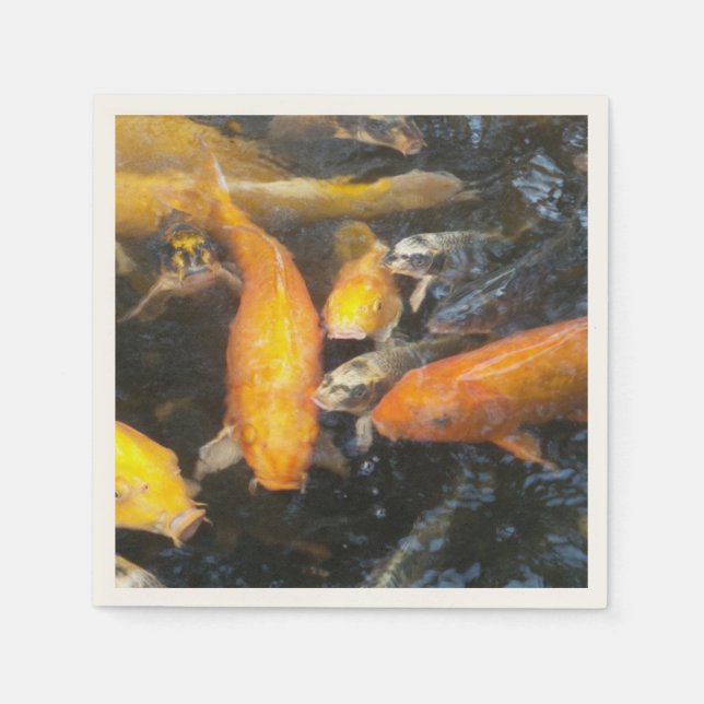 Servilleta De Papel Koi (Anverso)