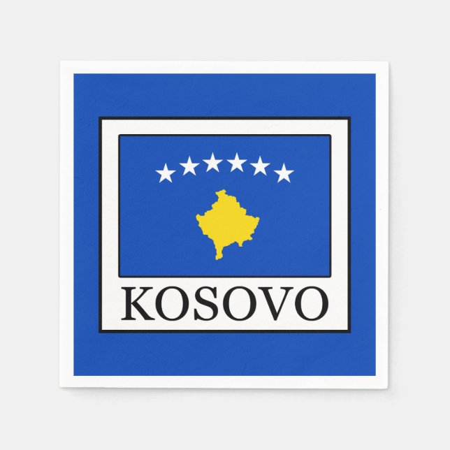 Servilleta De Papel Kosovo (Anverso)