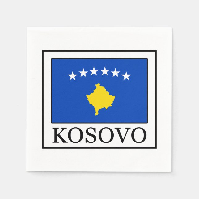 Servilleta De Papel Kosovo (Anverso)