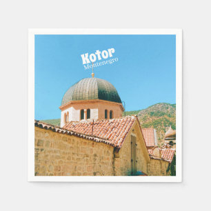 Servilleta De Papel Kotor - fotografía de viaje de Montenegro