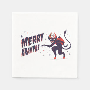 Servilleta De Papel Krampus Alegre