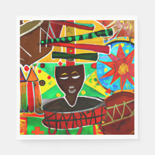 Servilleta De Papel Kwanzaa