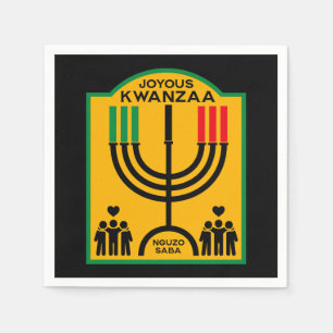 Servilleta De Papel Kwanzaa Umoja