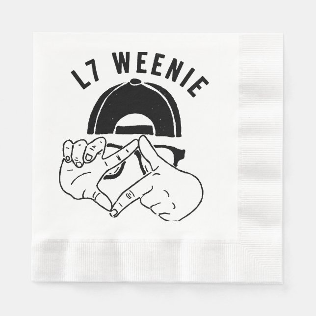 Servilleta De Papel L7 Weenie (Anverso)