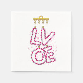 SERVILLETA DE PAPEL L O V E