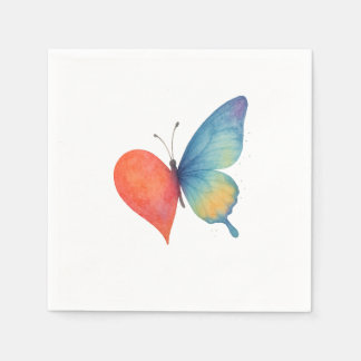 Servilleta De Papel La afluencia del corazón