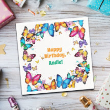 La alegría de la fiesta de cumpleaños de las marip