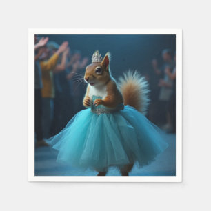 Servilleta De Papel La ardilla de la princesa