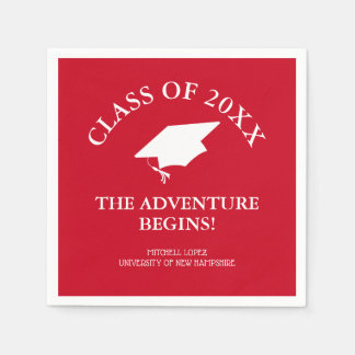 Servilleta De Papel La aventura comienza a graduarse