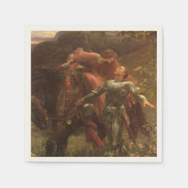 Servilleta De Papel La Belle Dame sans MGracias por Sir Frank Dicksee