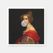 La belleza bávara y el chicle