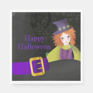 Servilleta De Papel La Buena Bruja y su Gorra