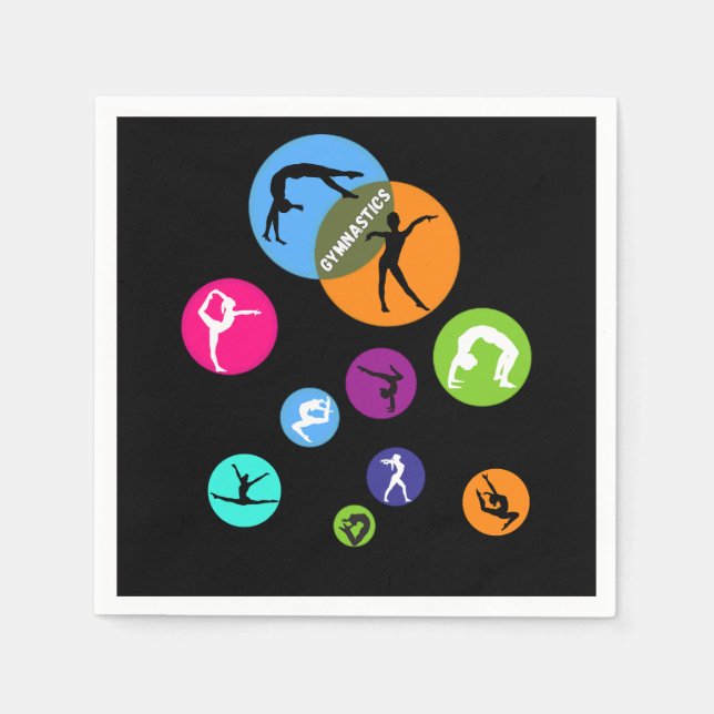 Servilleta De Papel La burbuja de la gimnasia (Anverso)