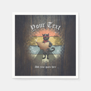 Servilleta De Papel La búsqueda de sol de Kitty Buccaneer