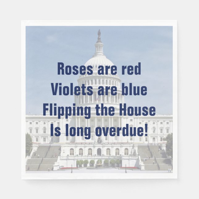 Servilleta De Papel La caída de la Cámara de Representantes (Anverso)