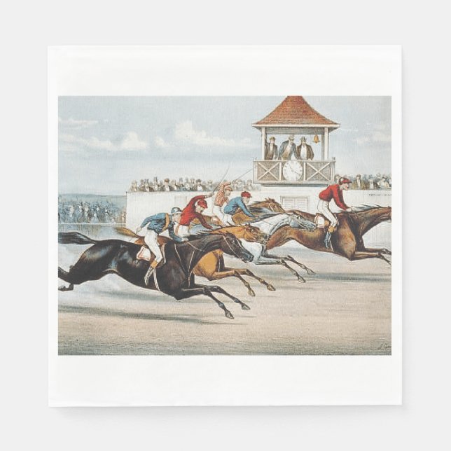 Servilleta De Papel La carrera a la victoria (Anverso)
