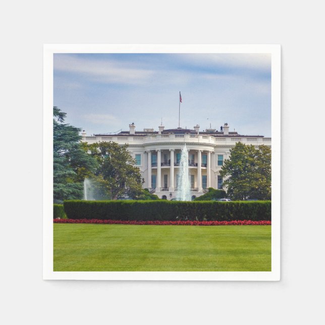 Servilleta De Papel La Casa Blanca (Anverso)