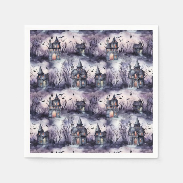 Servilleta De Papel La Casa de los Ecos - El Reloj sin Fin (Anverso)