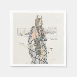 Servilleta De Papel La Cazadora (por Ann Macbeth)