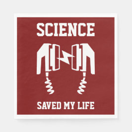 Servilleta De Papel La ciencia salvó mi vida