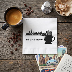 Servilleta De Papel La Ciudad y La Taza Chicago Horizonte