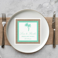 La colección de bodas de palmeras tropicales
