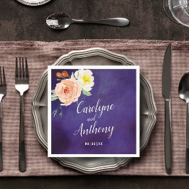 Servilleta De Papel La colección de Bodas Romance In Bloom