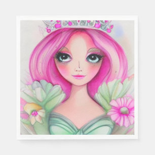 Servilleta De Papel La colección Princess