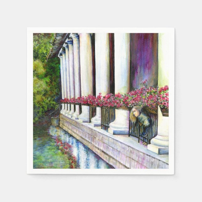 Servilleta De Papel La comodidad es el enemigo del progreso (Anverso)