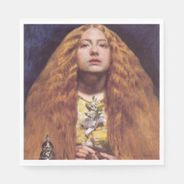 Servilleta De Papel La dama de honor (por John Everett Millais)