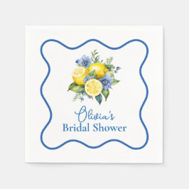 Servilleta De Papel La Dolce Vita Desayuno de Novia de Limón