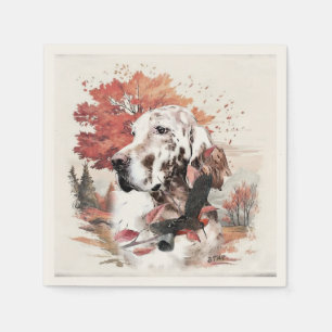 Servilleta De Papel La escena inglesa, la cacería de pasiones