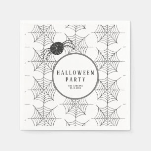 Servilleta De Papel La fiesta de Halloween decora la comida web