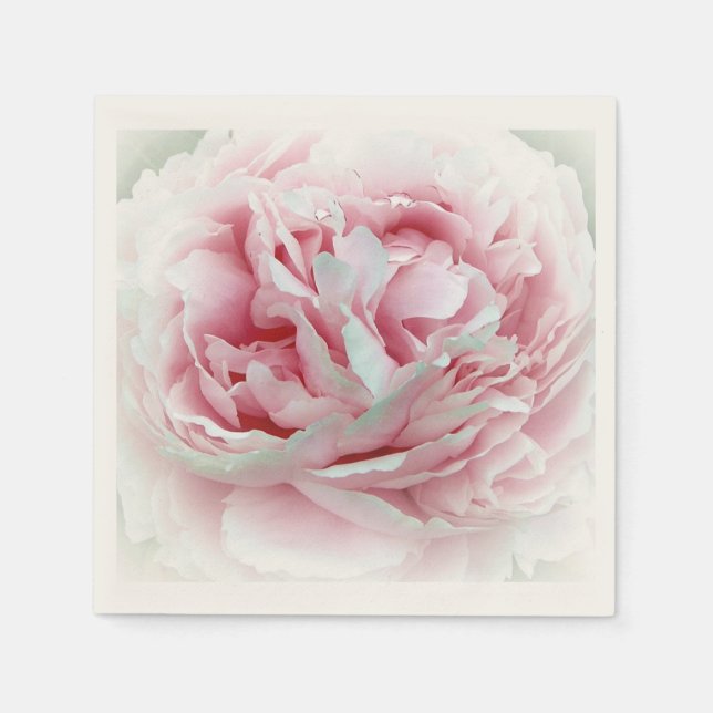 Servilleta De Papel La flor Boda (Anverso)