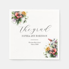 Servilleta De Papel La floral de primavera elegante