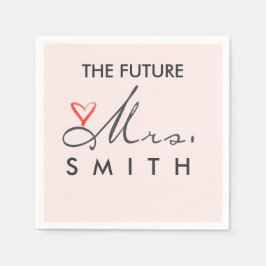 Servilleta De Papel La futura Sra.