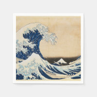 La gran ola de Kanagawa por Hokusai